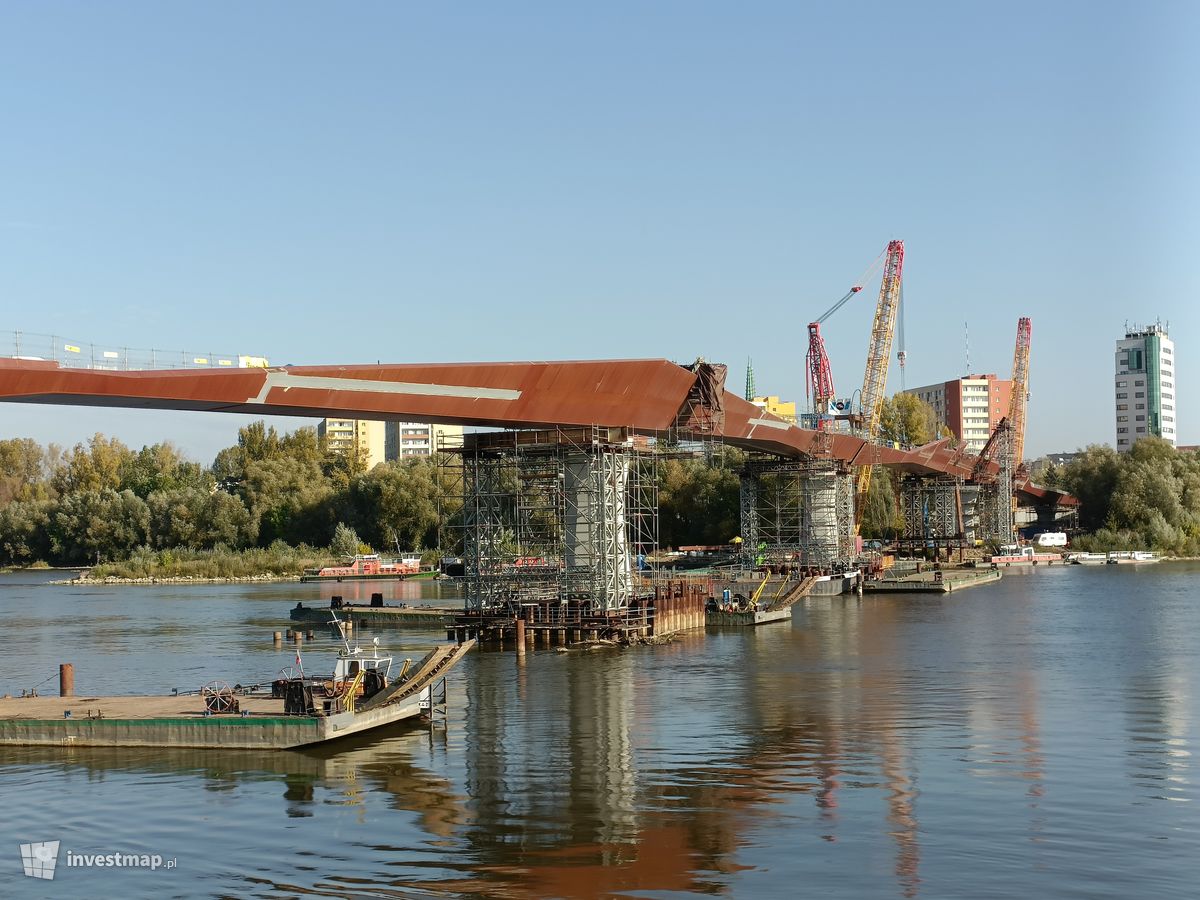 Zdjęcie Most pieszo-rowerowy przez Wisłę fot. mickam 