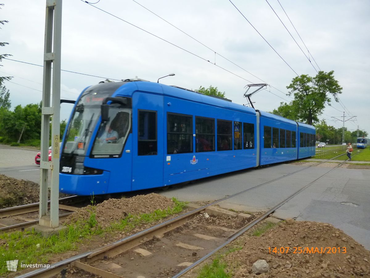 Zdjęcie [Kraków] Linia tramwajowa na Ruczaj fot. Damian Daraż 