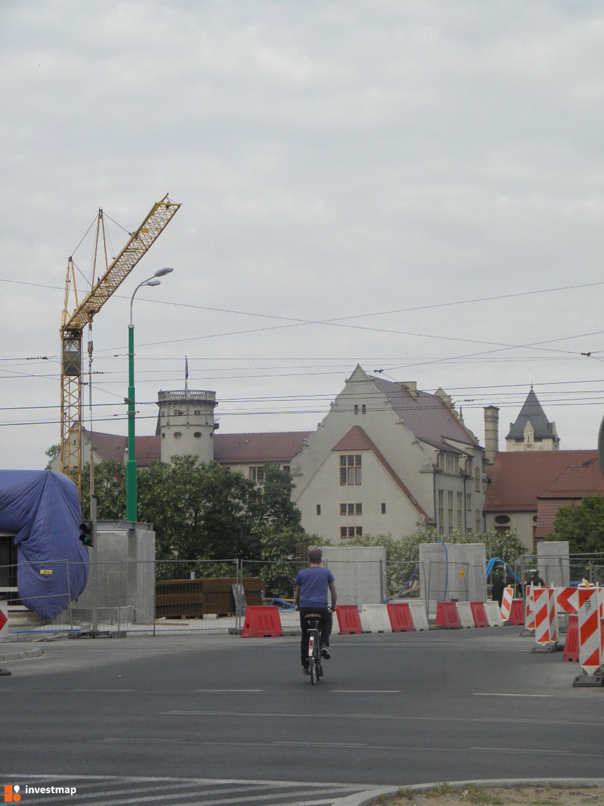 Zdjęcie [Poznań] Przebudowa węzła Rondo Kaponiera fot. PieEetrek 