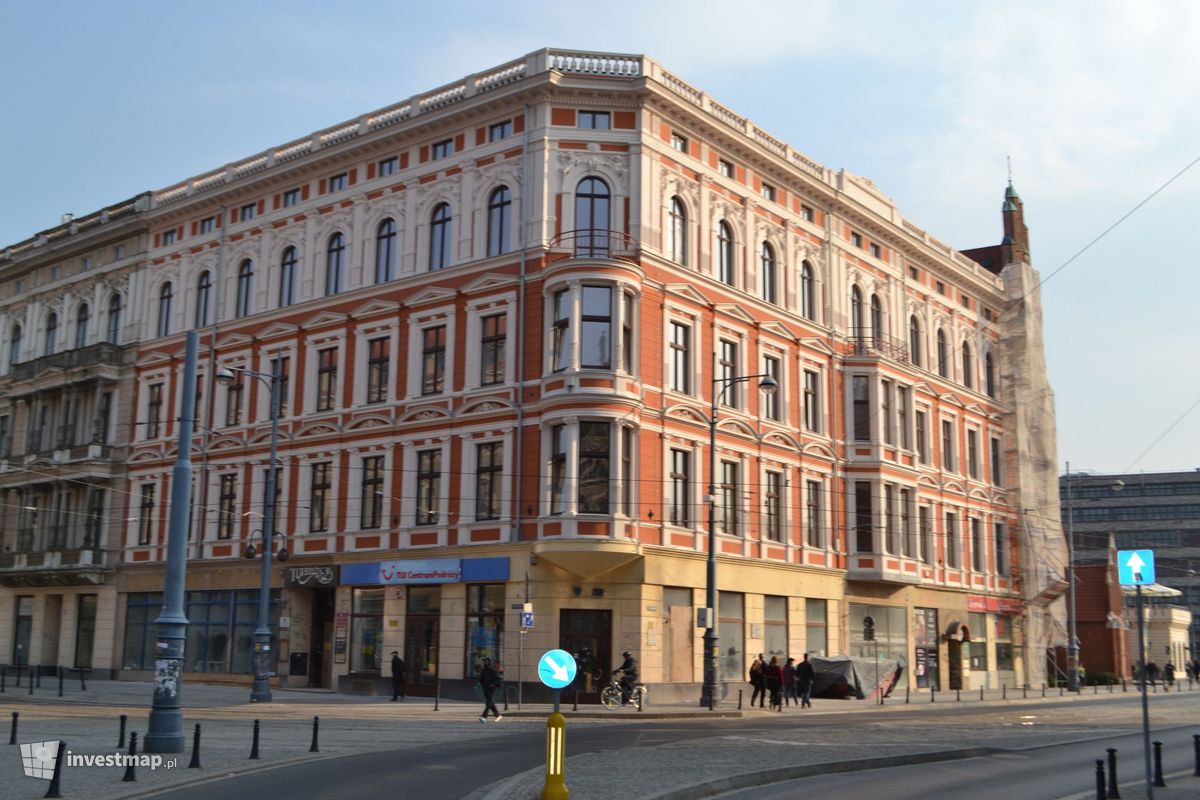 Zdjęcie [Wrocław] Kamienica nr 36, ul. Świdnicka / pl. Teatralny fot. Jan Augustynowski