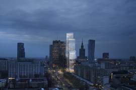 Zielone światło dla budowy 188-metrowego wieżowca Warsaw One