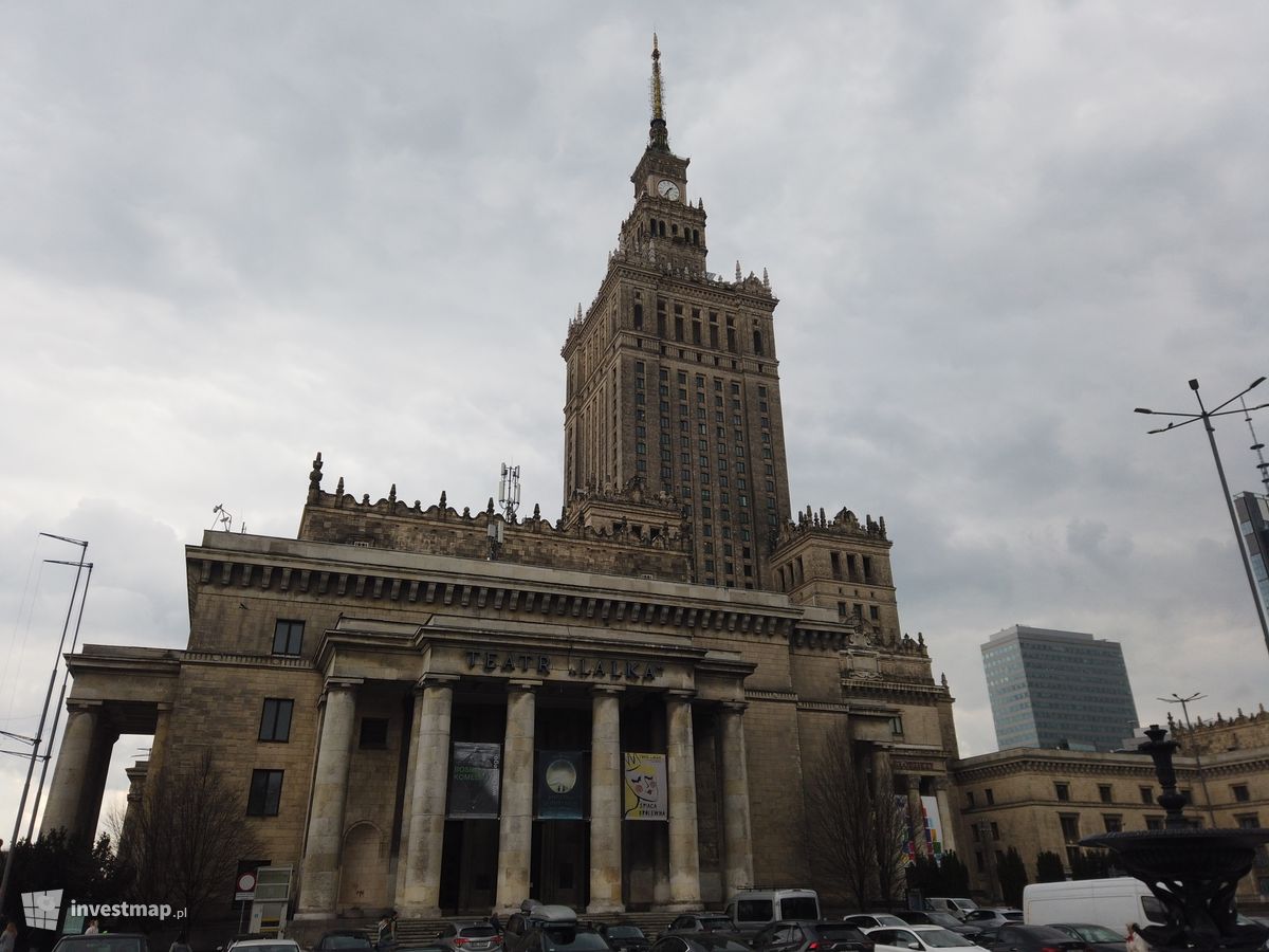 Zdjęcie Pałac Kultury i Nauki w Warszawie fot. Damian Daraż 