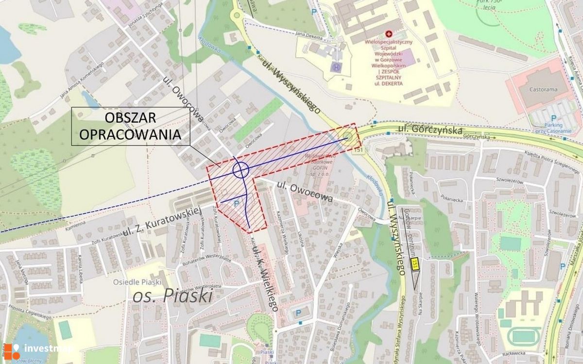 Wizualizacja Północna obwodnica Gorzowa Wielkopolskiego dodał Wojciech Jenda