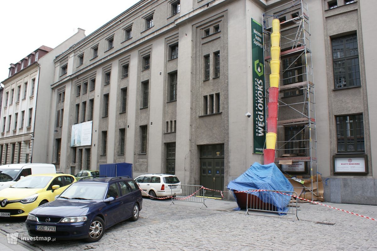 Zdjęcie [Katowice] Remont Teatru Wyspiańskiego, ul. Teatralna 2 fot. Damian Daraż 