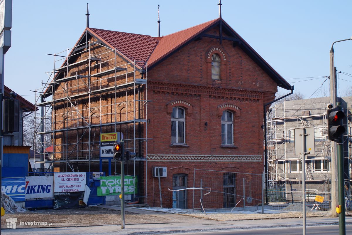 Zdjęcie [Kraków] Remont Zabytkowej Rogatki, ul. Cienista 1 fot. Damian Daraż 