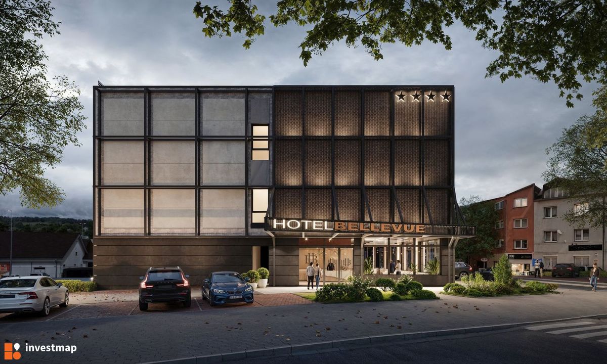 Wizualizacja Hotel Bellevue dodał Wojciech Jenda