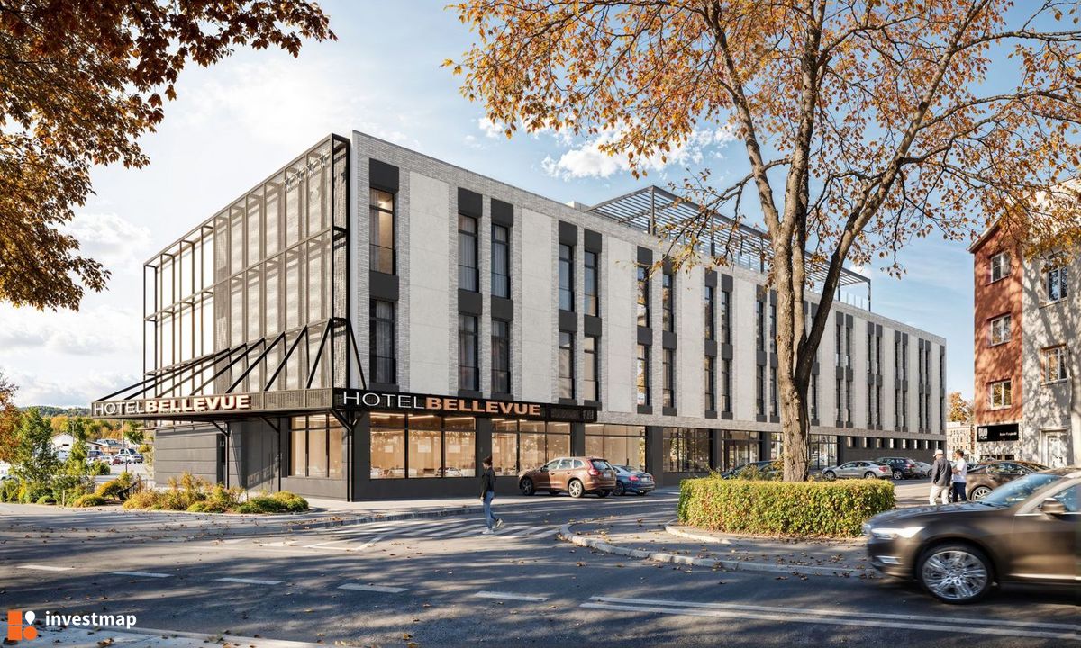 Wizualizacja Hotel Bellevue dodał Wojciech Jenda