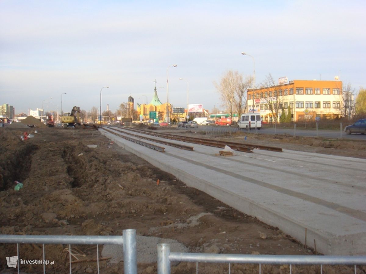 Zdjęcie [Wrocław-Krzyki] Przebudowa ul. Bardzkiej i linia tramwajowa na Gaj fot. Jan Augustynowski