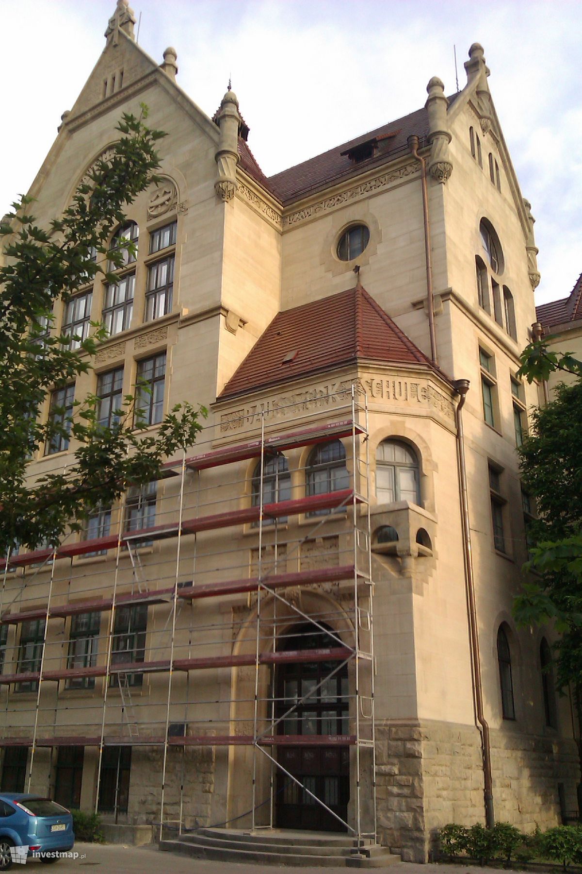 Zdjęcie [Wrocław] Kompleks budynków Wydziału Architektury Politechniki Wrocławskiej fot. worldinmyeyes 