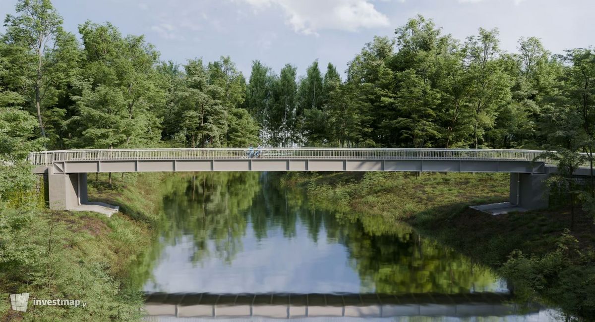 Wizualizacja Kładka pieszo-rowerowa nad Widawą dodał Orzech 