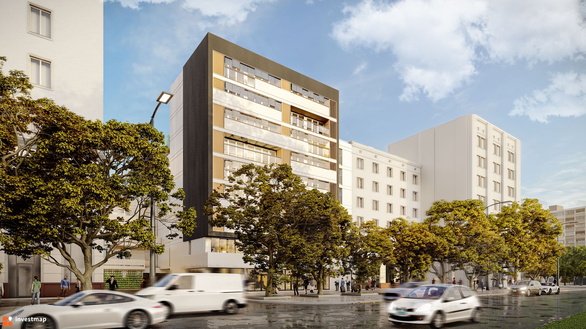 Apartamentowiec, al. Jana Pawła II 34