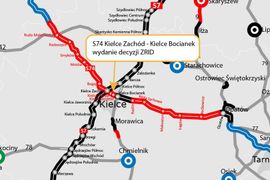 Rusza wielka inwestycja za ok. miliard złotych w Kielcach: Powstanie kluczowy odcinek drogi ekspresowej S74 [FILMY]
