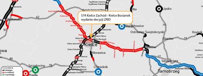 Rusza wielka inwestycja za ok. miliard złotych w Kielcach: Powstanie kluczowy odcinek drogi ekspresowej S74 [FILMY]