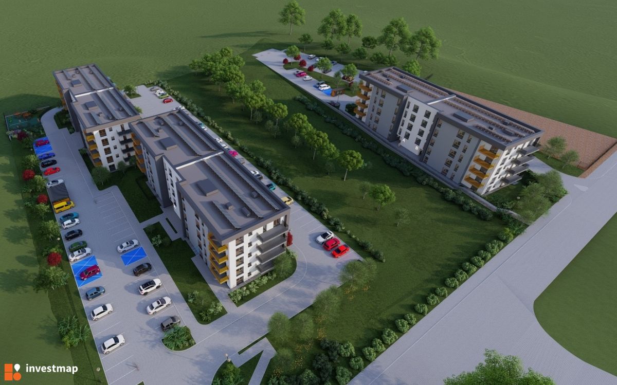 Wizualizacja 2 budynki mieszkalne wielorodzinne wraz z infrastrukturą w Świętochłowicach dodał Wojciech Jenda