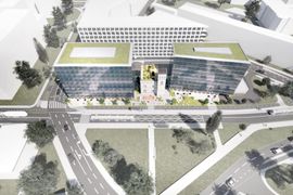 Jest projekt zagospodarowania terenu dawnego Dworca Marchijskiego w centrum Wrocławia [WIZUALIZACJE]