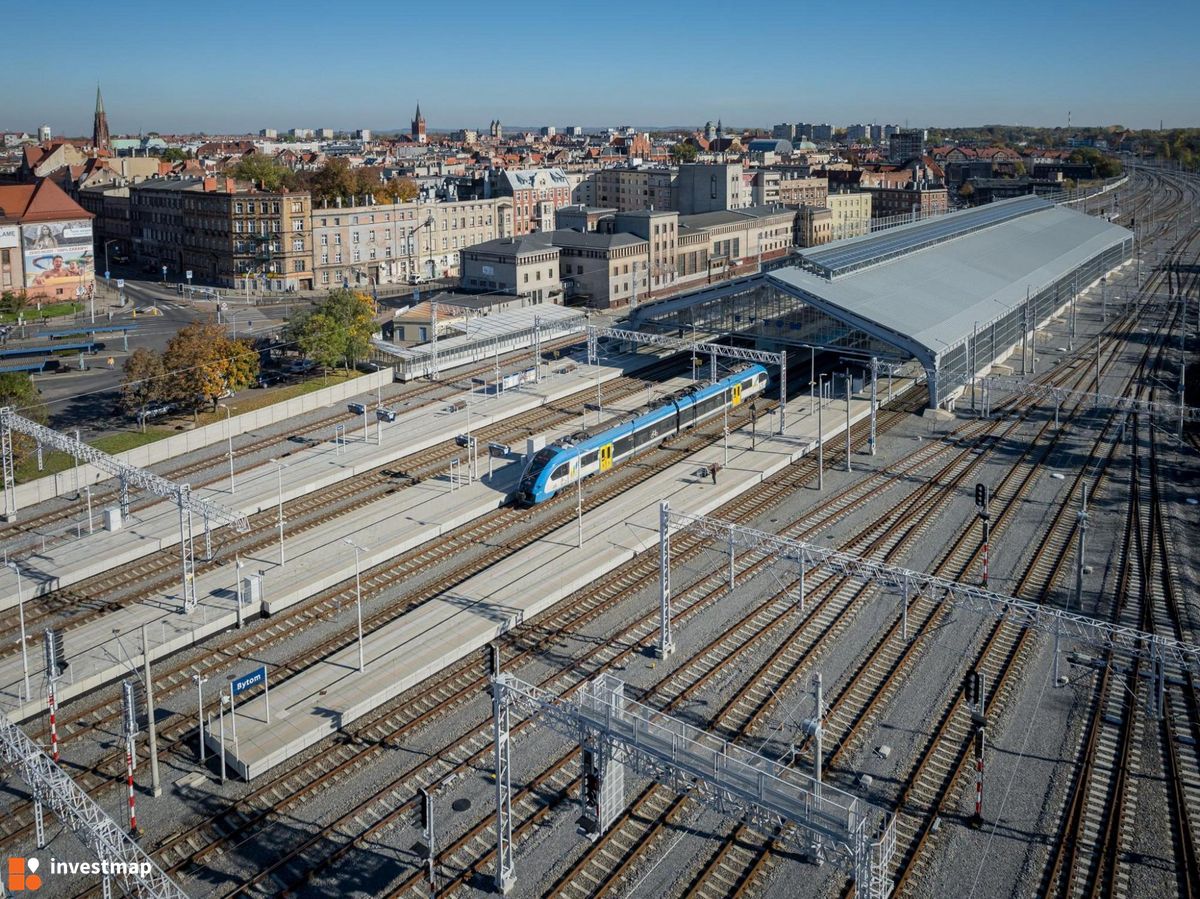 Zdjęcie Modernizacja stacji kolejowej w Bytomiu fot. Orzech 