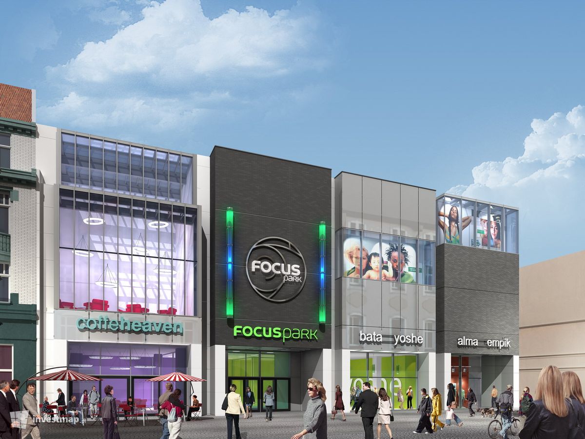 Wizualizacja [Jelenia Góra] Galeria "Focus Mall" dodał Jan Hawełko 