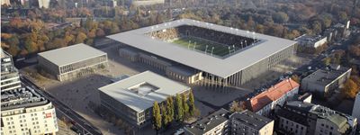 Modernizację Ośrodka Polonia w Warszawie zrealizuje miejska spółka [WIZUALIZACJE]