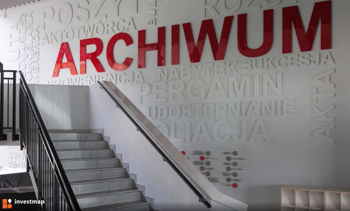 Zdjęcie Rozbudowa Archiwum Państwowego w Katowicach fot. Orzech 