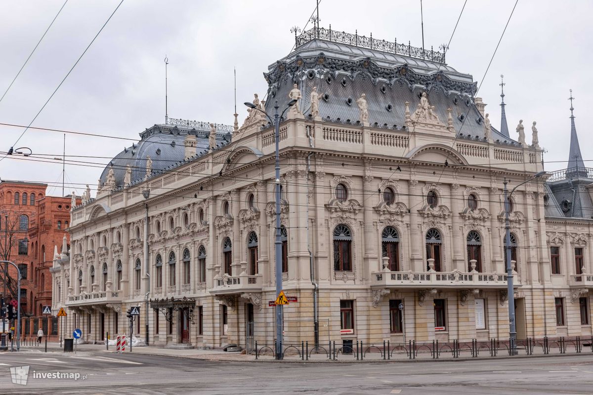 Zdjęcie Pałac Izreala Poznańskiego (remont) fot. Jakub Zazula 