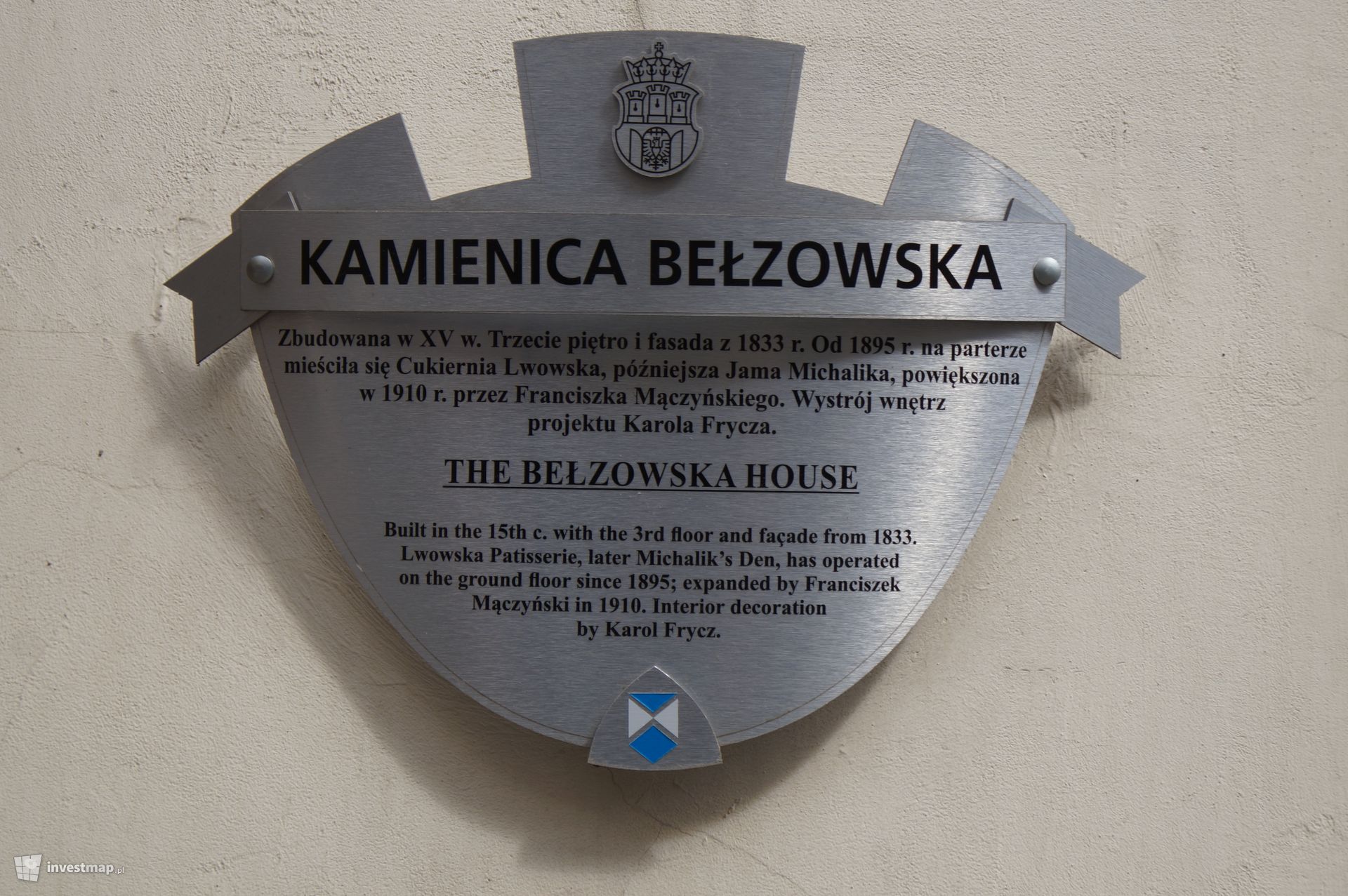 [Kraków] Kamienica Bełzowska
