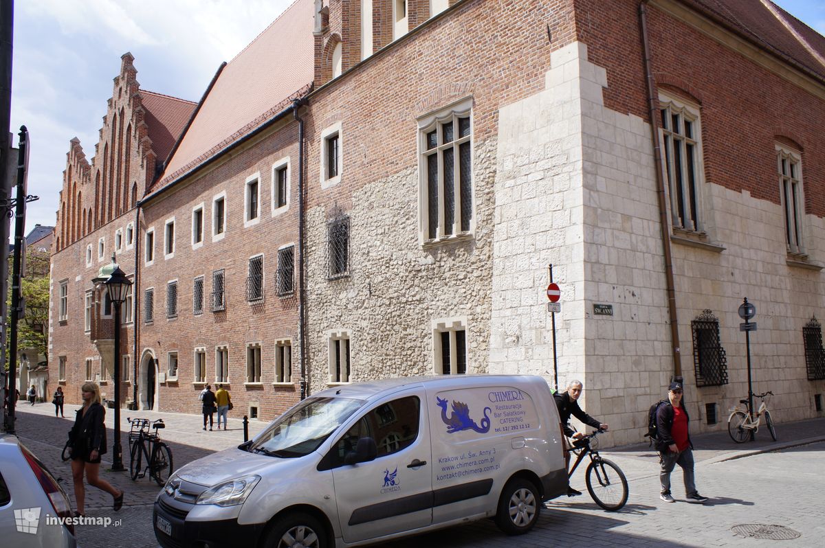 Zdjęcie Collegium Maius, ul. Św. Anny  fot. Damian Daraż 