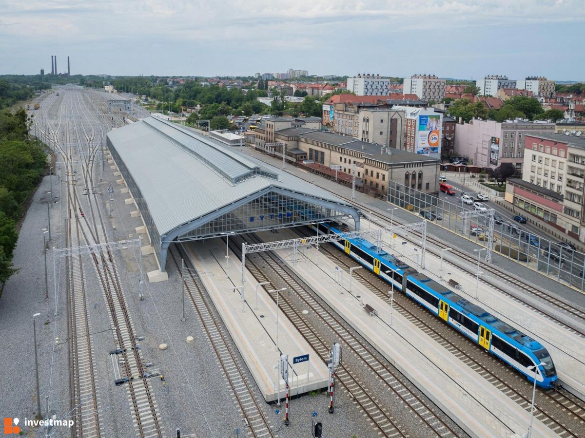 Zdjęcie Modernizacja stacji kolejowej w Bytomiu fot. Orzech 