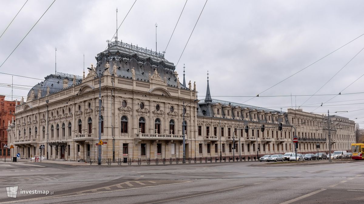 Zdjęcie Pałac Izreala Poznańskiego (remont) fot. Jakub Zazula 