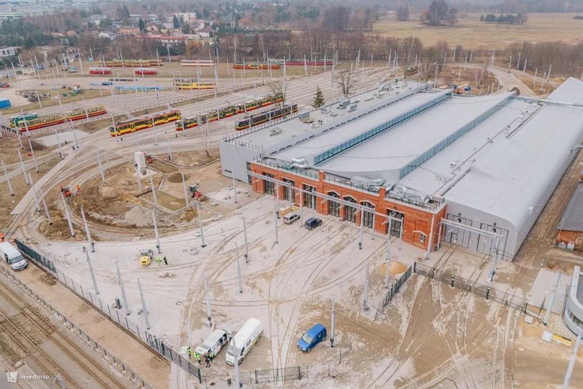 Zajezdnia Chocianowice w Łodzi prawie gotowa. Kiedy zostanie otwarta? 