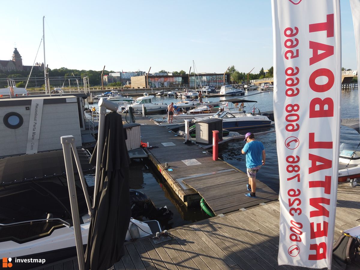 Zdjęcie Marina na Wyspie Grodzkiej fot. Damian Daraż 