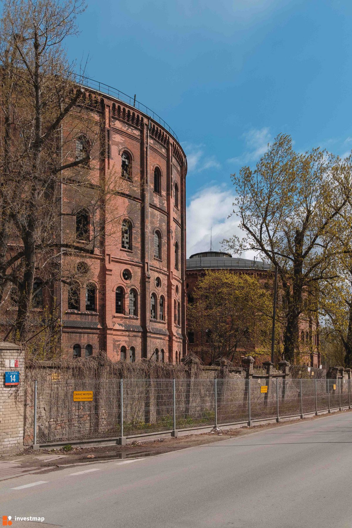 Zdjęcie [Warszawa] Dawne Zbiorniki Gazu na Woli fot. Jakub Zazula 