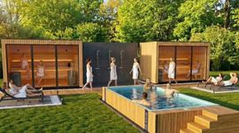 Aquapark Fala w Łodzi rozbudowuje Saunarium [WIZUALIZACJE]