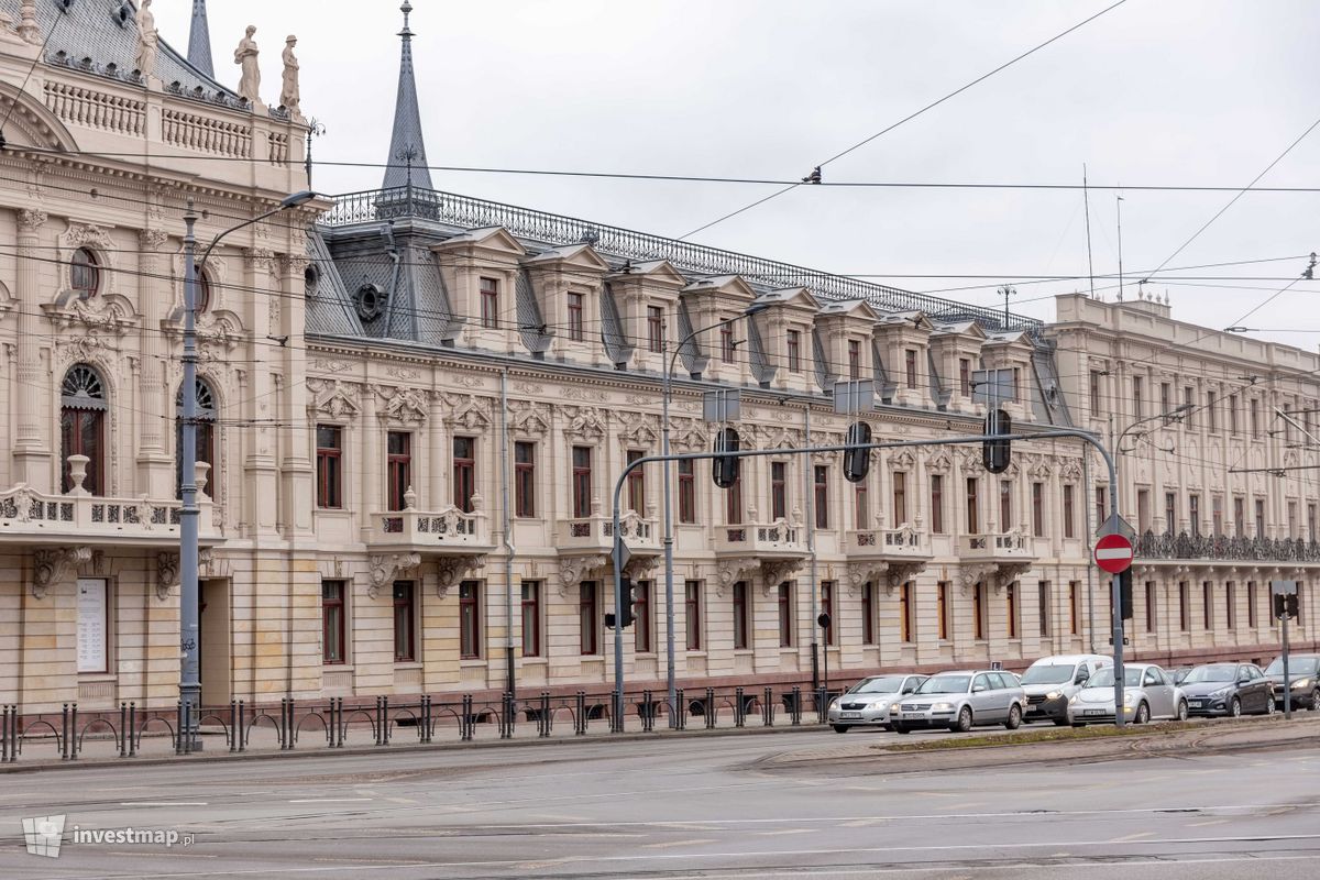 Zdjęcie Pałac Izreala Poznańskiego (remont) fot. Jakub Zazula 