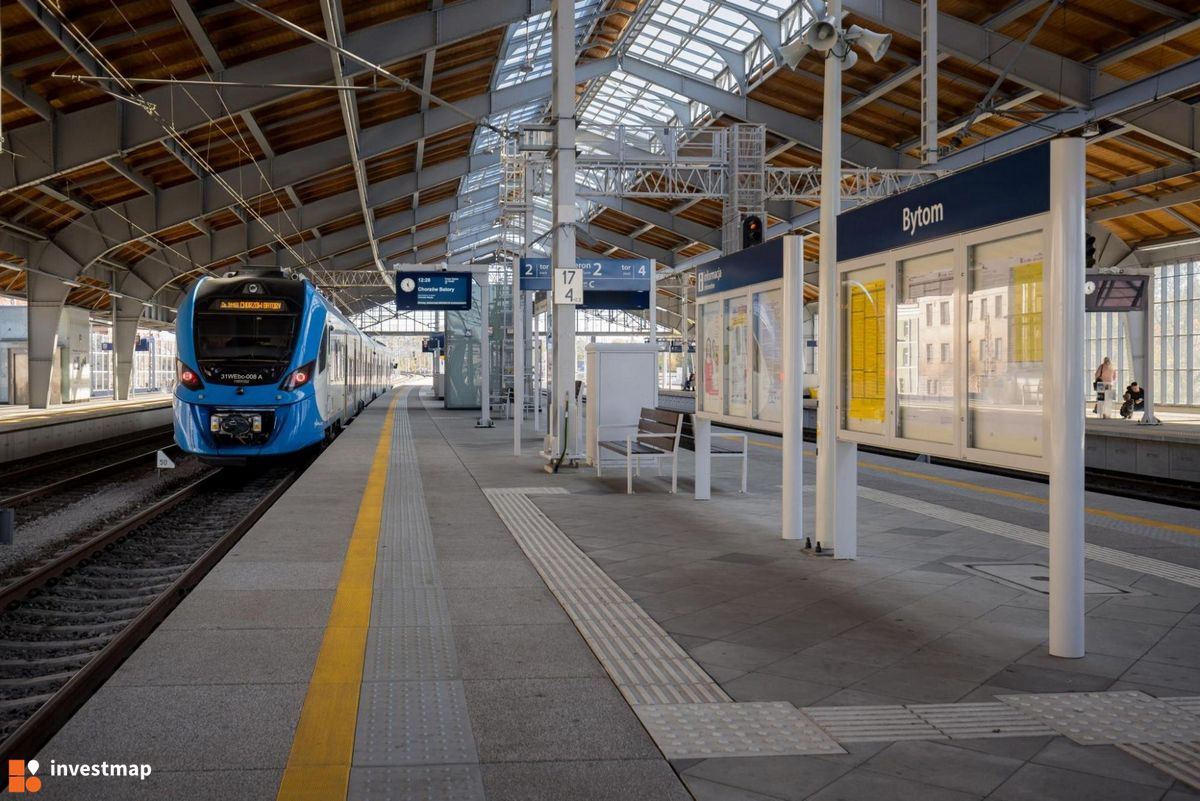 Zdjęcie Modernizacja stacji kolejowej w Bytomiu fot. Orzech 