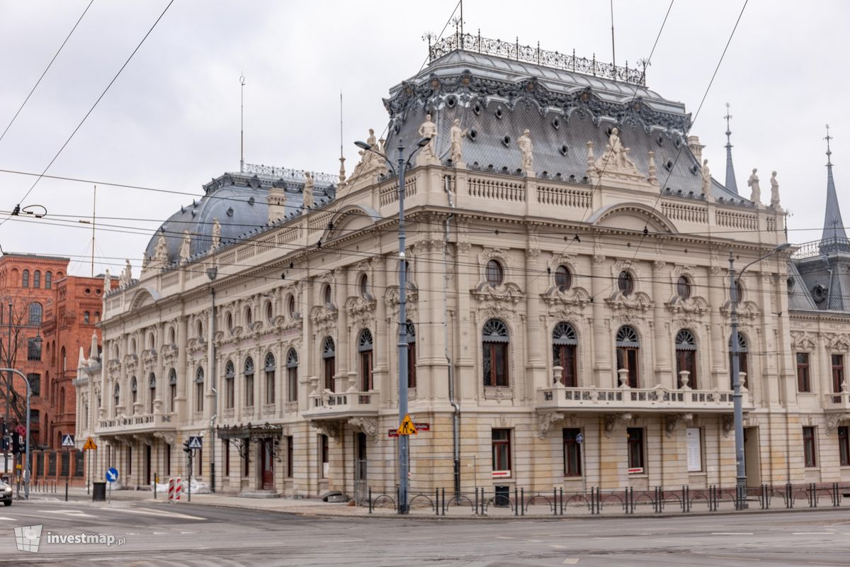 Zdjęcie Pałac Izreala Poznańskiego (remont) fot. Jakub Zazula 