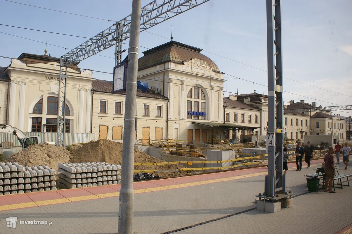 Zdjęcie [Tarnów] Dworzec Kolejowy fot. Damian Daraż 