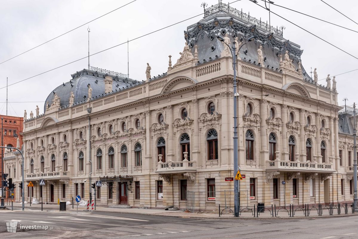 Zdjęcie Pałac Izreala Poznańskiego (remont) fot. Jakub Zazula 