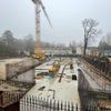 Zespół dwóch budynków w zabudowie wielorodzinnej wraz z garażem