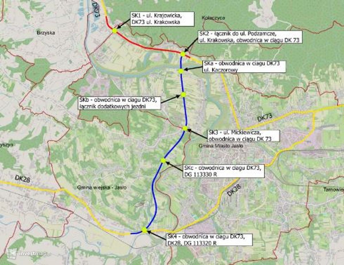 Wizualizacja Obwodnica Jasła dodał Orzech 