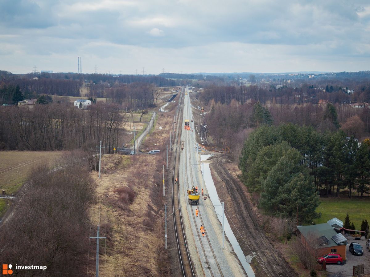 Zdjęcie Modernizacja linii Będzin – Katowice Piotrowice fot. Orzech 