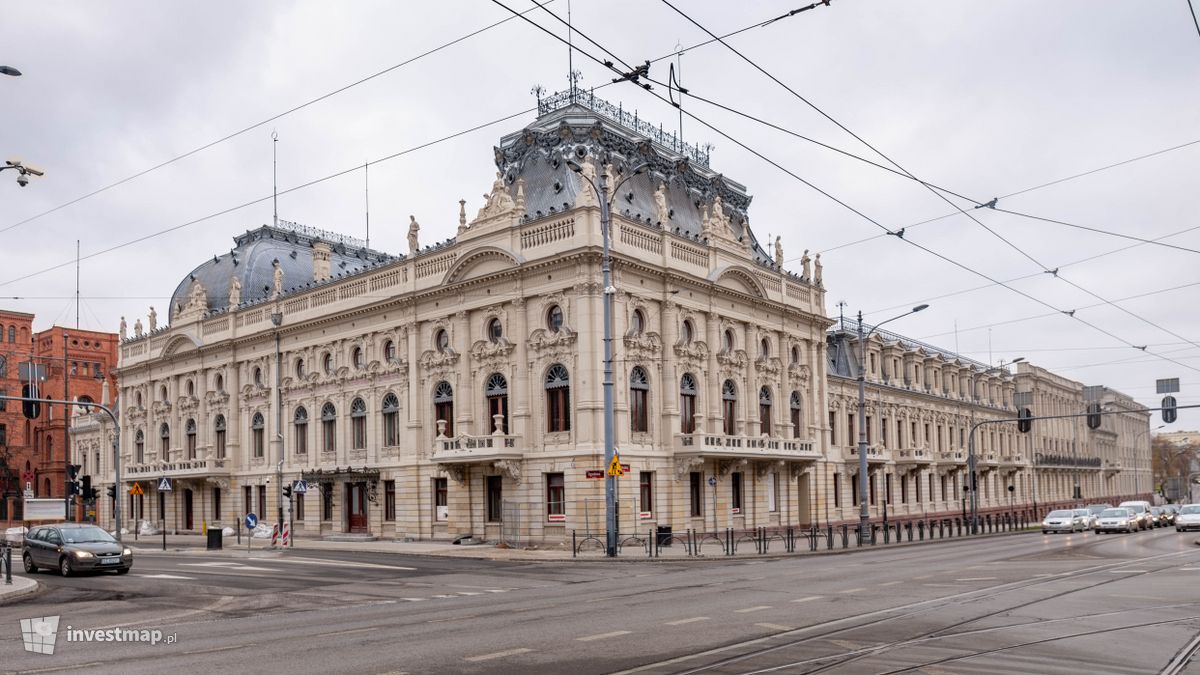 Zdjęcie Pałac Izreala Poznańskiego (remont) fot. Jakub Zazula 