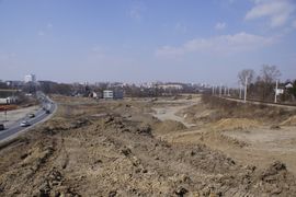 Trwają prace na budowie Wschodniej Obwodnicy Krakowa [ZDJĘCIA]