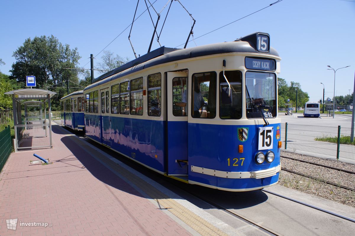 Zdjęcie  Pętla tramwajowa Pleszów fot. Damian Daraż 