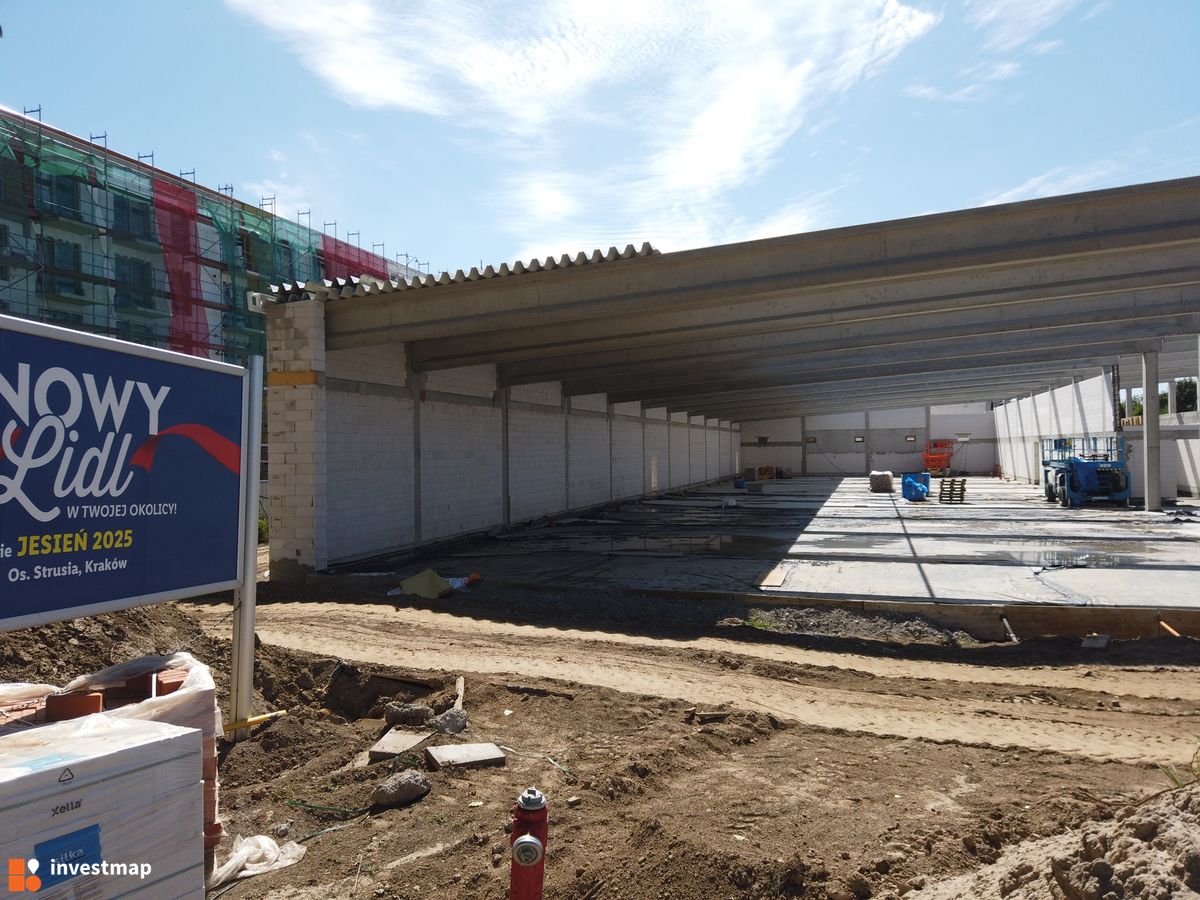 Zdjęcie Lidl, ul. Okulickiego fot. Damian Daraż 