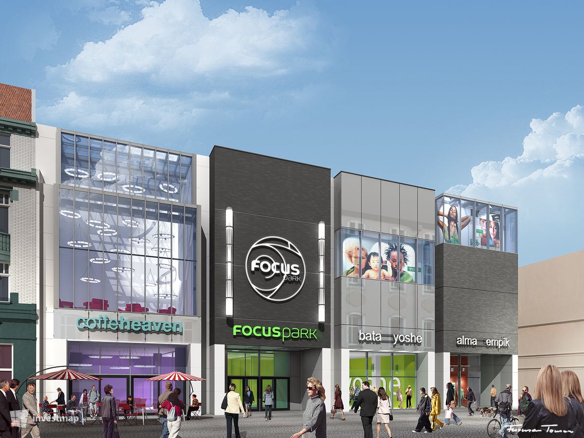 Wizualizacja [Jelenia Góra] Galeria "Focus Mall" dodał Jan Hawełko 