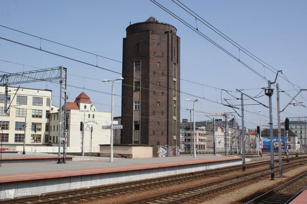 Zdjęcie [Katowice] Wieża Ciśnień, ul. Dworcowa fot. Damian Daraż 