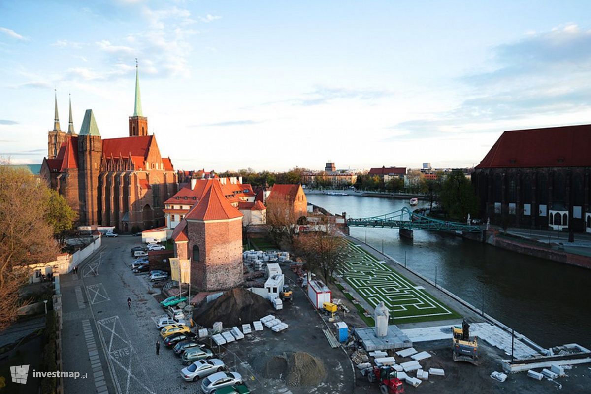 Zdjęcie [Wrocław] Bulwary im. Xawerego Dunikowskiego oraz Marii i Lecha Kaczyńskich (rewitalizacja) fot. Jan Hawełko 