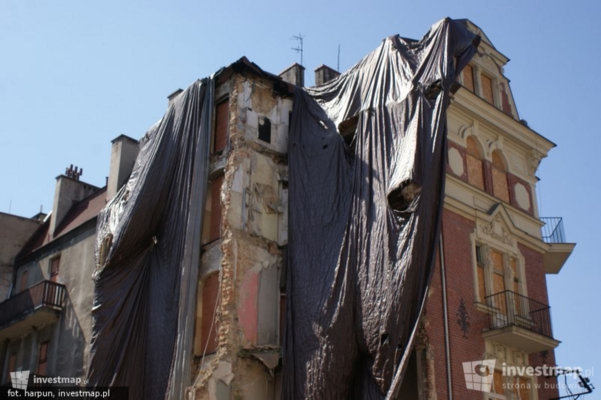 Zdjęcie [Katowice] Remont Kamienicy, ul. Chopina 16 fot. Damian Daraż 