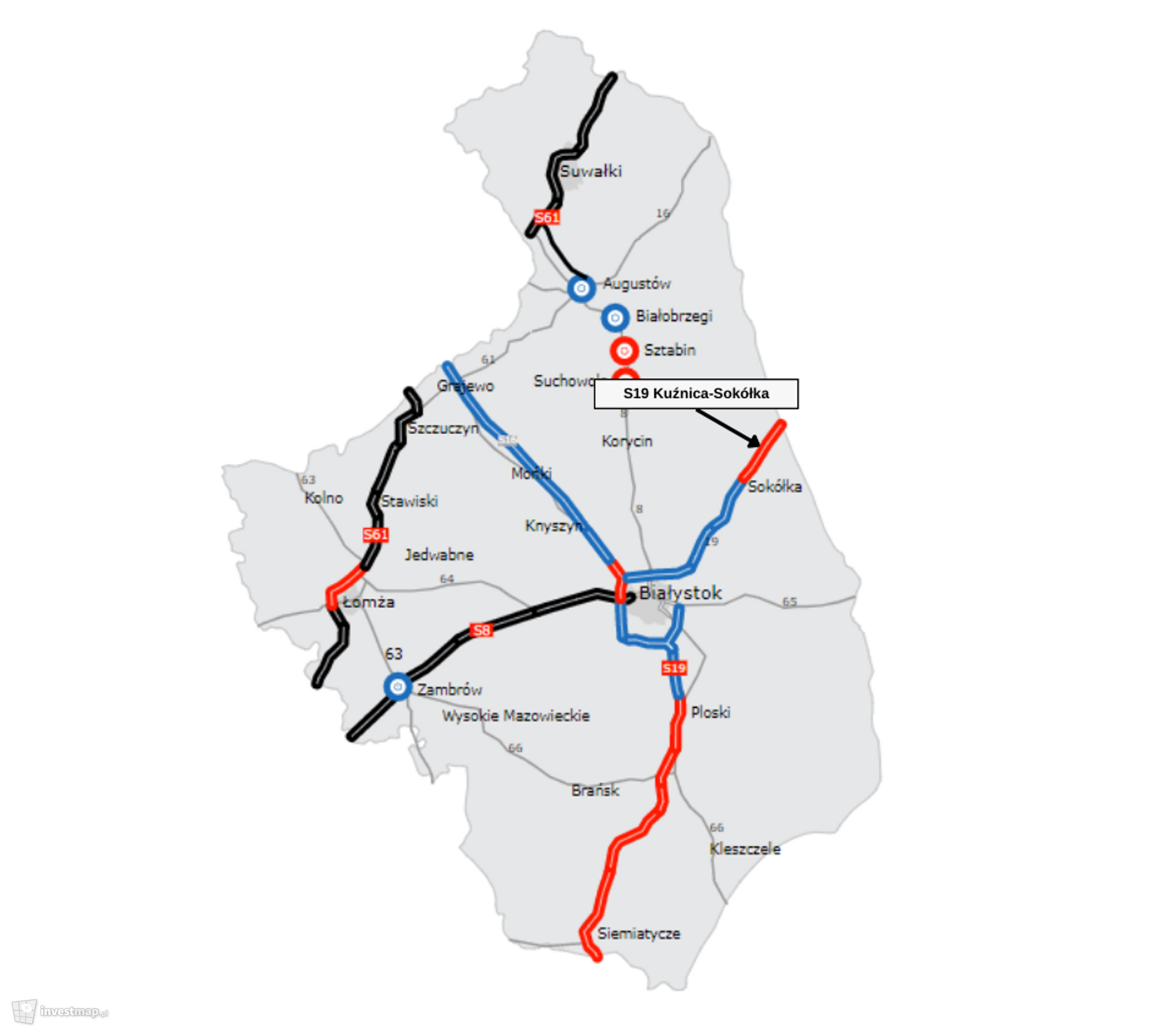 S19 Kuźnica – Sokółka Północ