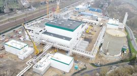 Pod Wrocławiem dobiega końca budowa wartej ponad miliard złotych nowej, wielkiej ekologicznej elektrociepłowni 